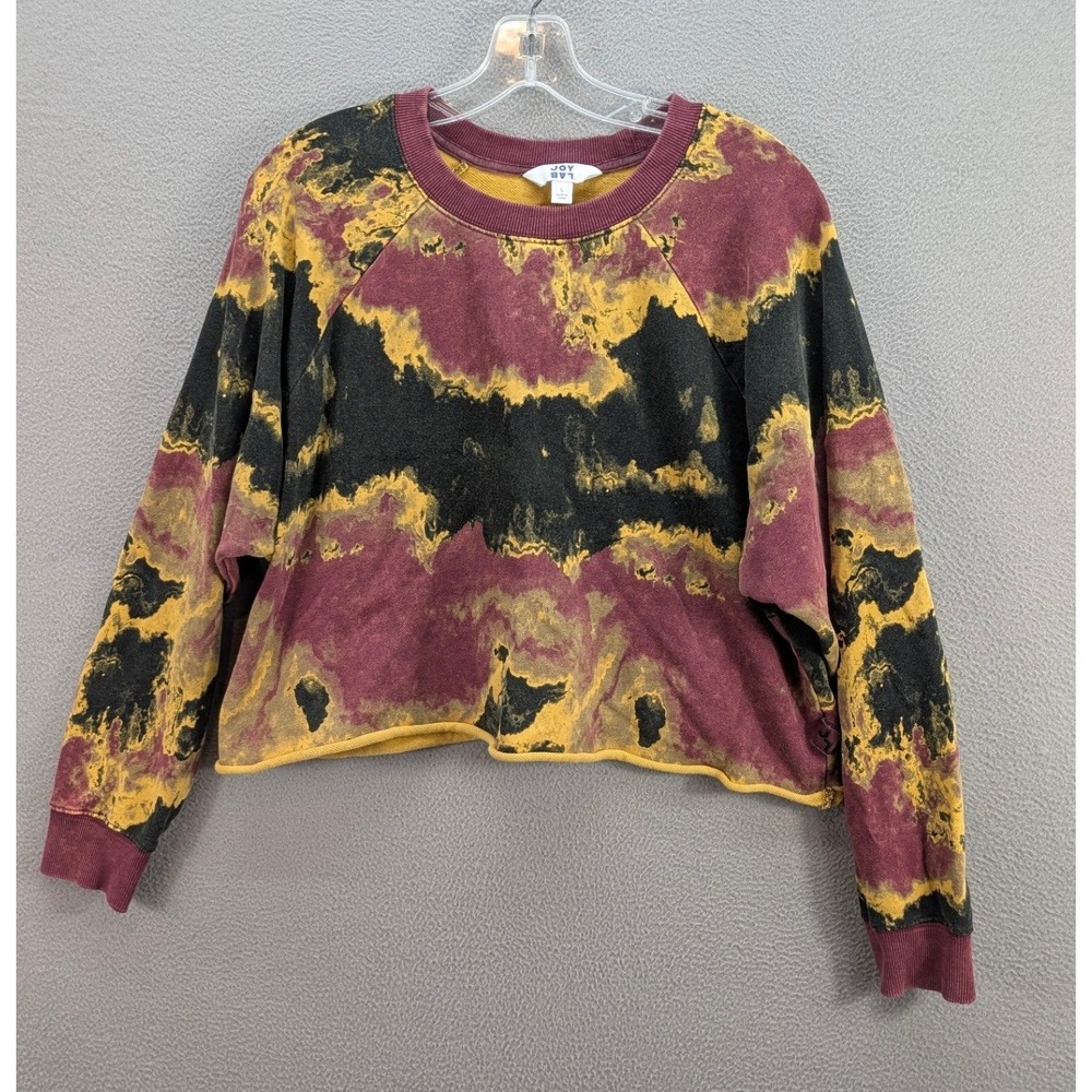 Joy Lab Women's Matching Set Sweatshirt Large Joggers XL Tie Dye Mineral Wash - Picture 4 of 16